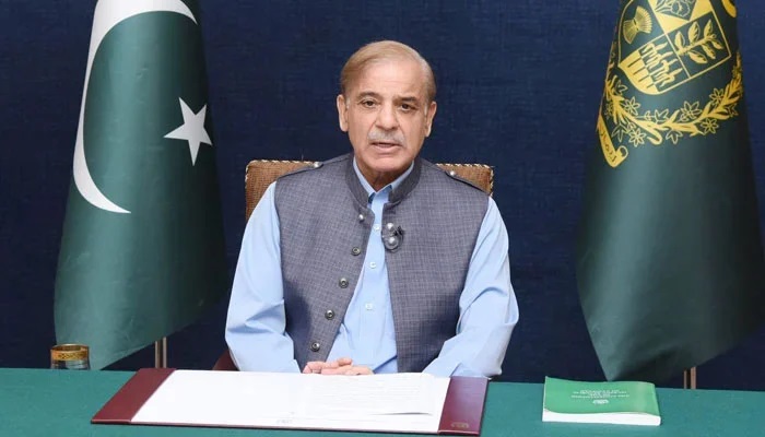 Pakistánský Premiér Shehbaz Sharif.