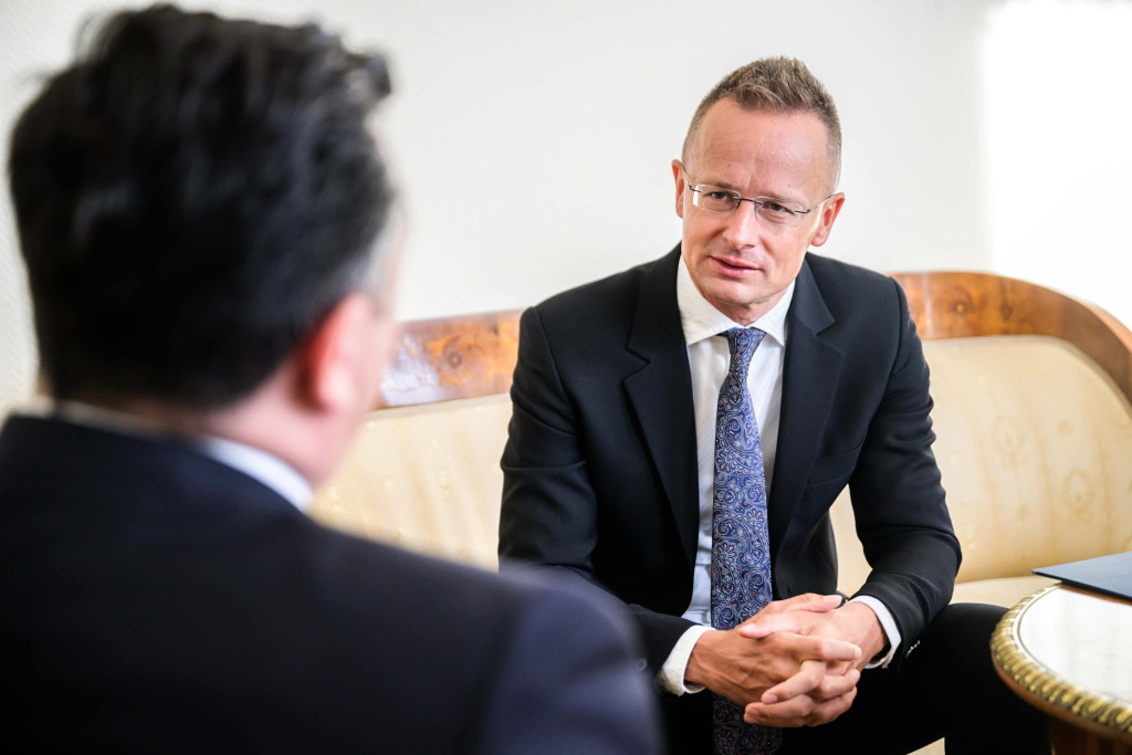 Péter Szijjártó, ministr zahraničních věcí a obchodu