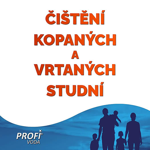 Čištění kopaných a vrtaných studní