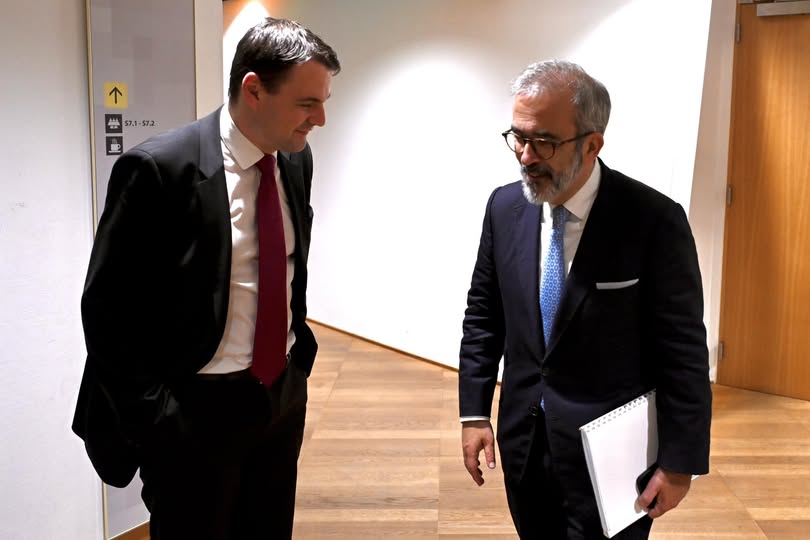 Petr Macinka se sešel se svým portugalským protějškem Paulem Rangelem