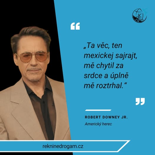Robert Downey Jr. - jeho život začal hroutit kvůli závislosti na drogách a alkoholu