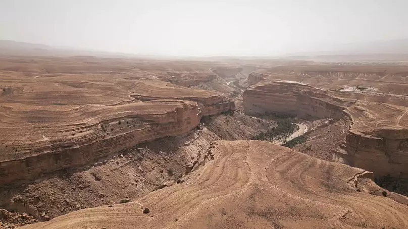 Přírodní zázrak: Alžírský kaňon Ghoufi. 