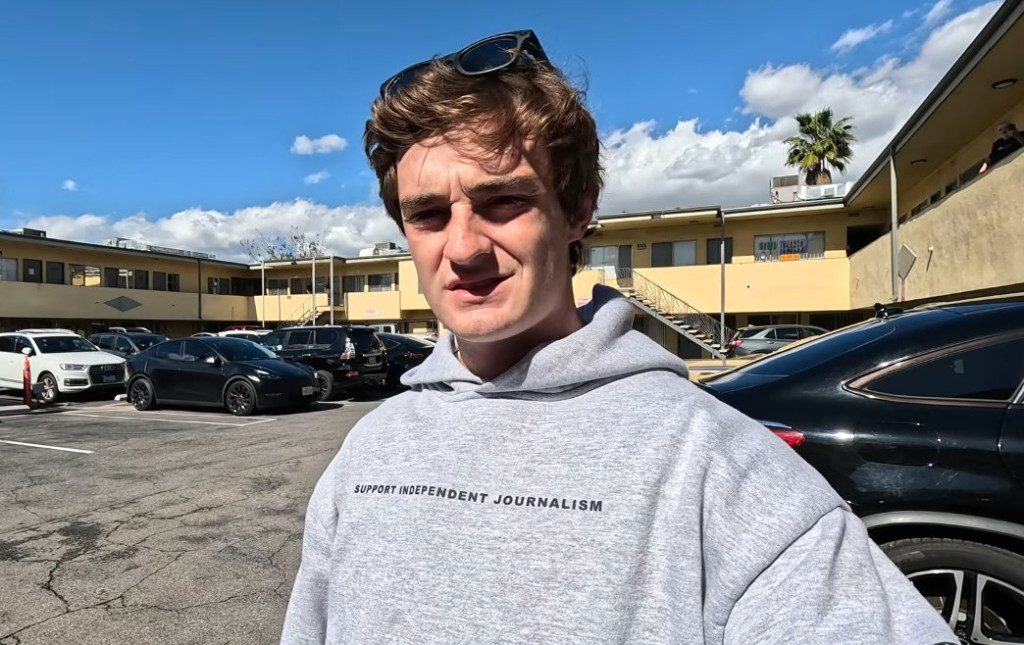 Mladý youtuber Nick Shirley